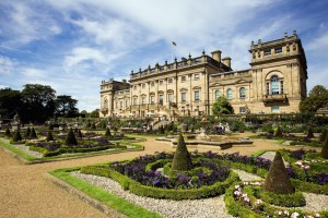 Harewood House South Front with parterre