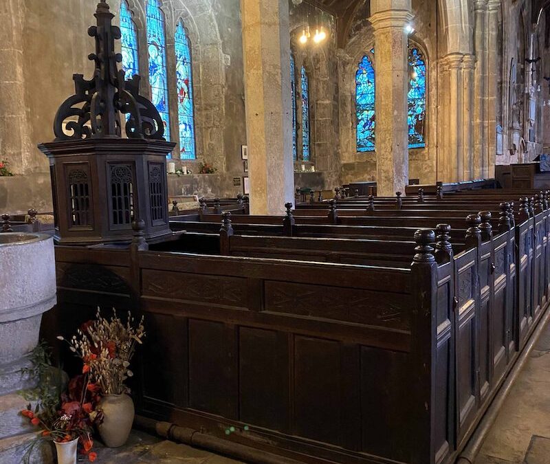 The Cathedral of the Ainstey in Bolton Percy